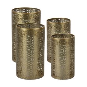 Candle Holder (Set of 4) 8"H, 10"H Metal