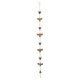 Bee Rain Chain 66.5"L Iron