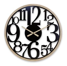 Wall Clock 23.5"D MDF