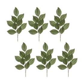 Magnolia Leaf Spray (Set of 6) 27.5"H Polyester