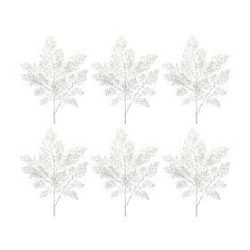 Mini Leaf Spray (Set of 6) 32.5"H Plastic