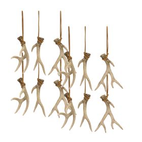 Antler (Set of 12) 5"H Resin