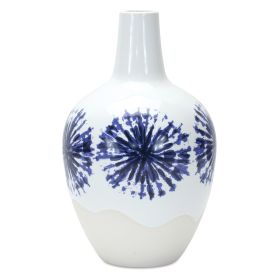 Vase 6.5"D x 11"H Ceramic