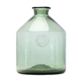 Vase 7"D x 9"H Glass