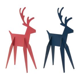 Deer (Set of 6) 6.5"L x 12"H Iron