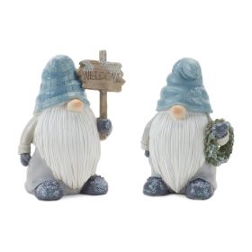 Gnome (Set of 6) 5.5"H, 5.75"H Resin