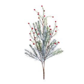 Pine Spray (Set of 12) 25.5"H Plastic