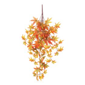 Fall Leaf Hanging Vine (Set of 2) 31"H Polyester