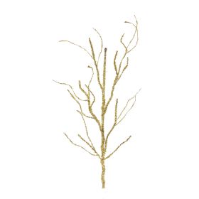 Glitter Branch (Set of 2) 43"H Plastic/Wire