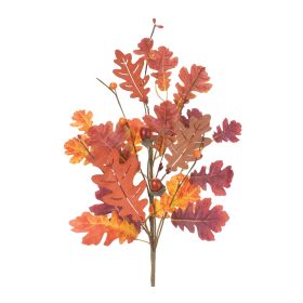 Oak Leaf Spray (Set of 6) 18.5"H Polyester