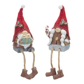 Gnome (Set of 6) 8"H, 8.25"H Resin