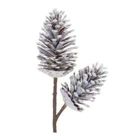 Pine Cone Pick (Set of 2) 28"H Plastic