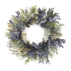 Pine Wreath 24"D Plastic