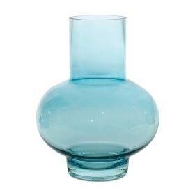 Vase (Set of 4) 7"D x 9"H Glass