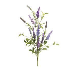 Lavender Spray (Set of 2) 29"H Plastic/Polyfoam