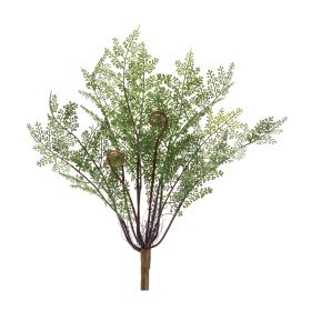 Fern Bush (Set of 2) 13"H Plastic