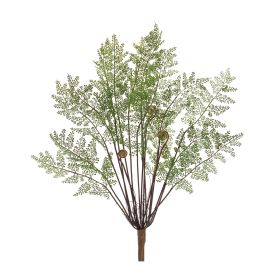 Fern Bush (Set of 2) 20"H Plastic