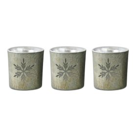 Votive Holder (Set of 3) 3"H Glass