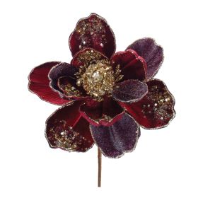 Magnolia Stem (Set of 2) 28"H Velvet