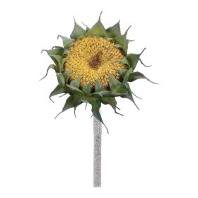 Sunflower Stem (Set of 6) 23.5"H Polyester/Plastic