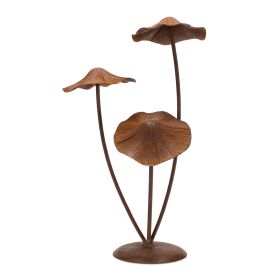 Mushroom Decor 18"H Iron