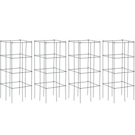 4 Pack Garden Trellis for Climbing Plants for Flower Vegetable