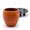 Smart Self-watering Round Planter Pot for Indoor and Outdoor - Terracotta Painted