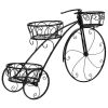 Tricycle Plant Stand Flower Pot Cart Holder in Parisian Style