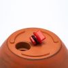 Smart Self-watering Round Planter Pot for Indoor and Outdoor - Terracotta Painted