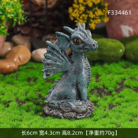 Mini Drunk Gnomes Dwarf Fairy Garden Statue Miniatures Courtyard Elf Figure Resin Micro Landscape Outdoor Figurine Ornaments (Color: F334461)