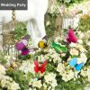 30pcs/50pcs Butterfly Decoration Stakes; Waterproof Garden Butterfly Ornaments For Indoor/Outdoor Christmas Yard Decor